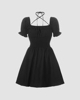 Eliza Square Flare Kleid